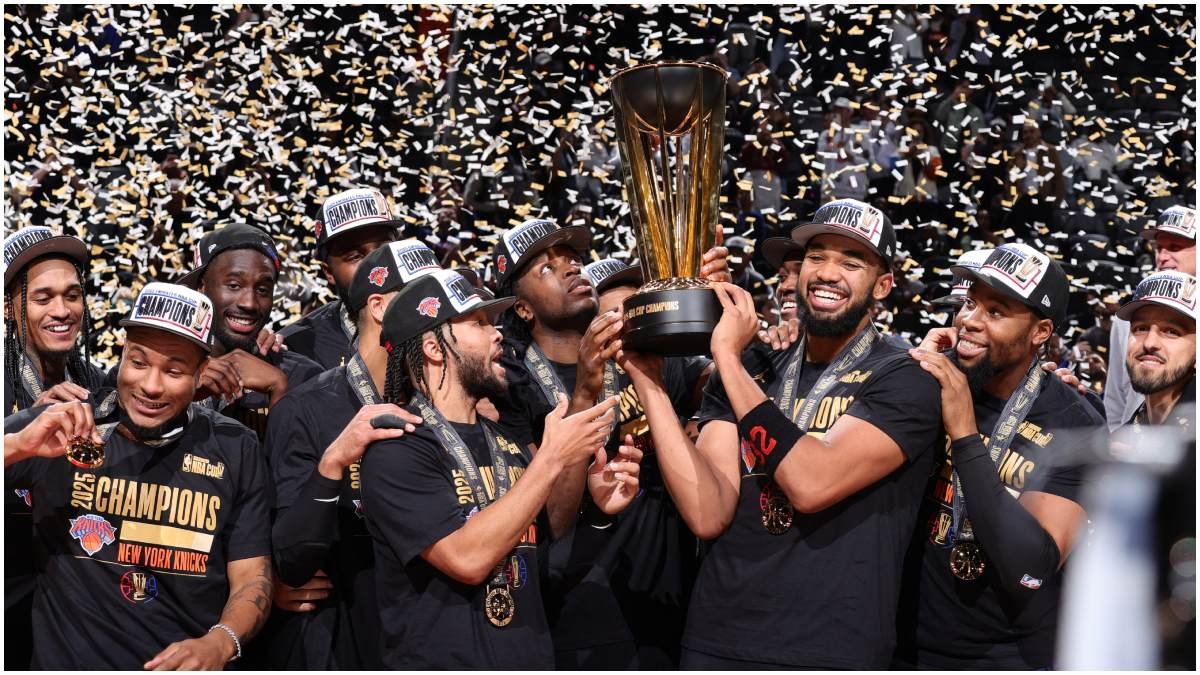 ¡Los Knicks campeones de la NBA CUP!