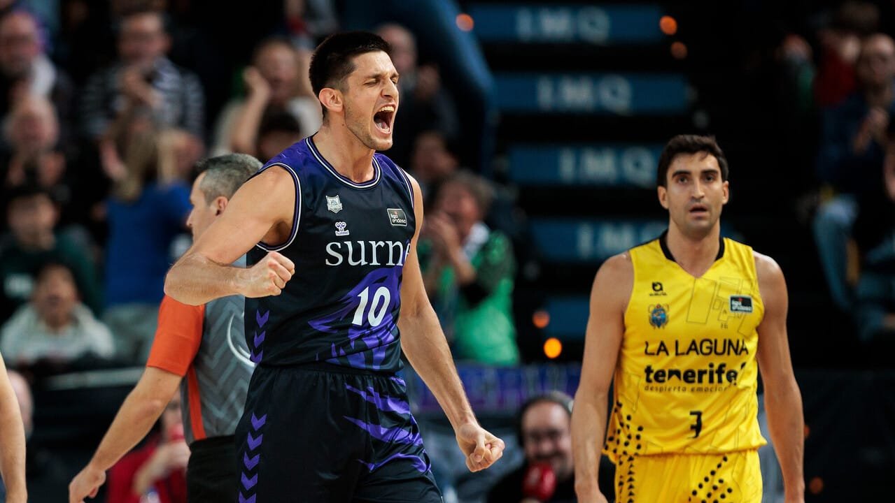 Bilbao pasa rodillo ante Tenerife a base de triples (95-78)