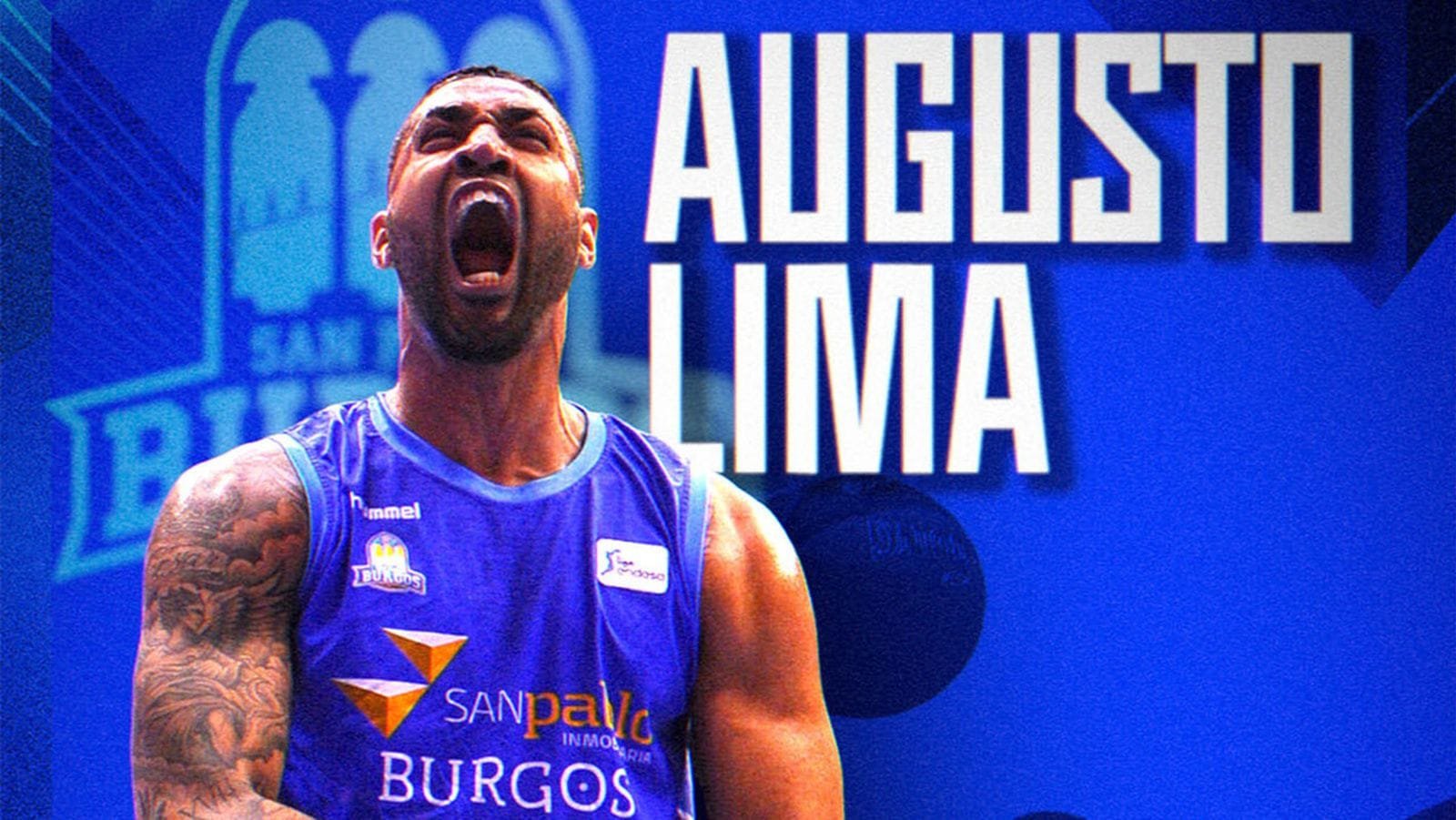 Augusto Lima vuelve al San Pablo Burgos: un refuerzo clave dentro y fuera de la pista