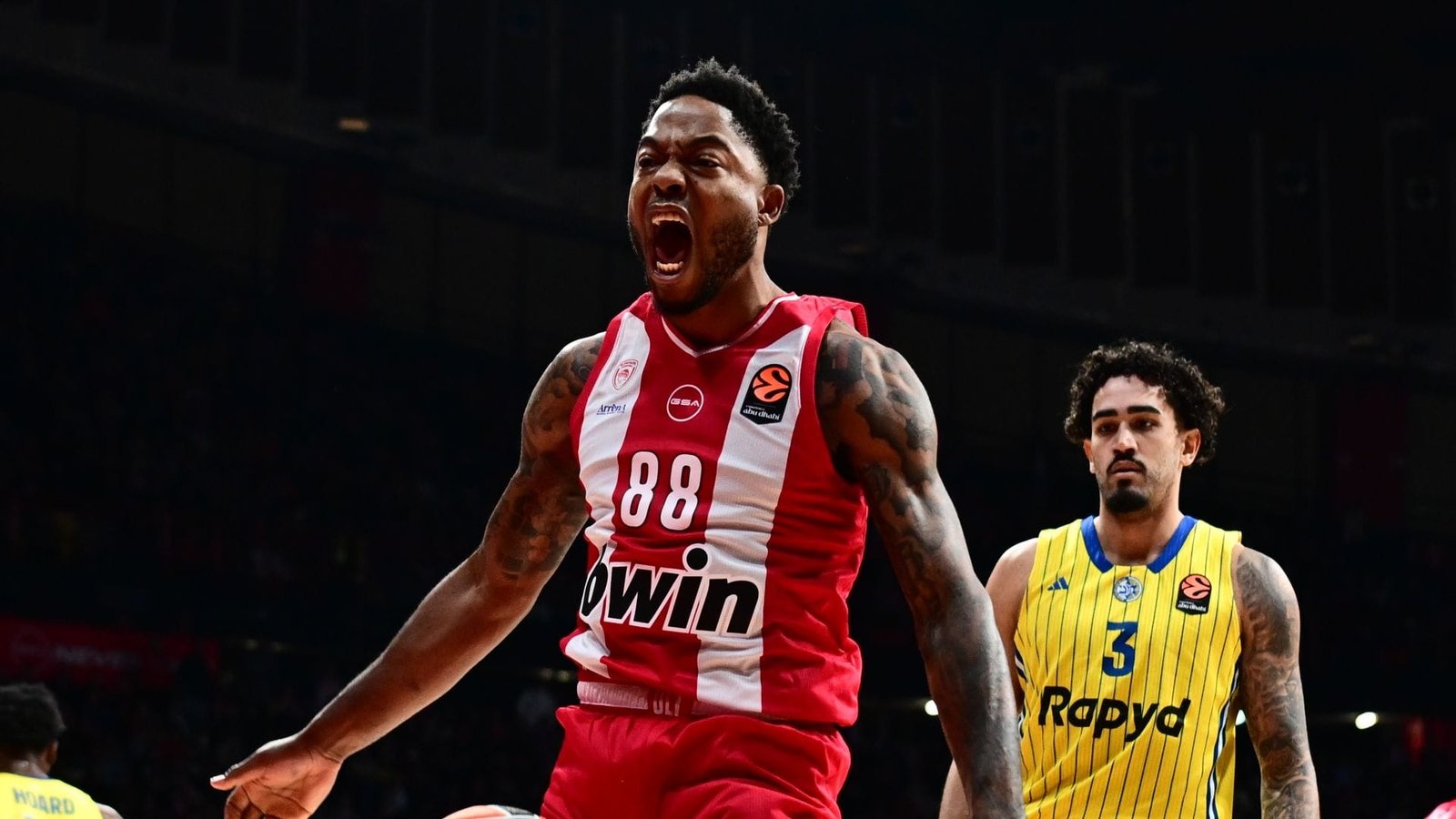 Olympiacos demuestra su potencial ante Maccabi (100-93)