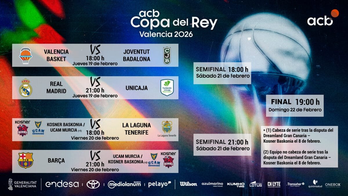 La Copa del Rey más extraña, ya conoce sus cruces