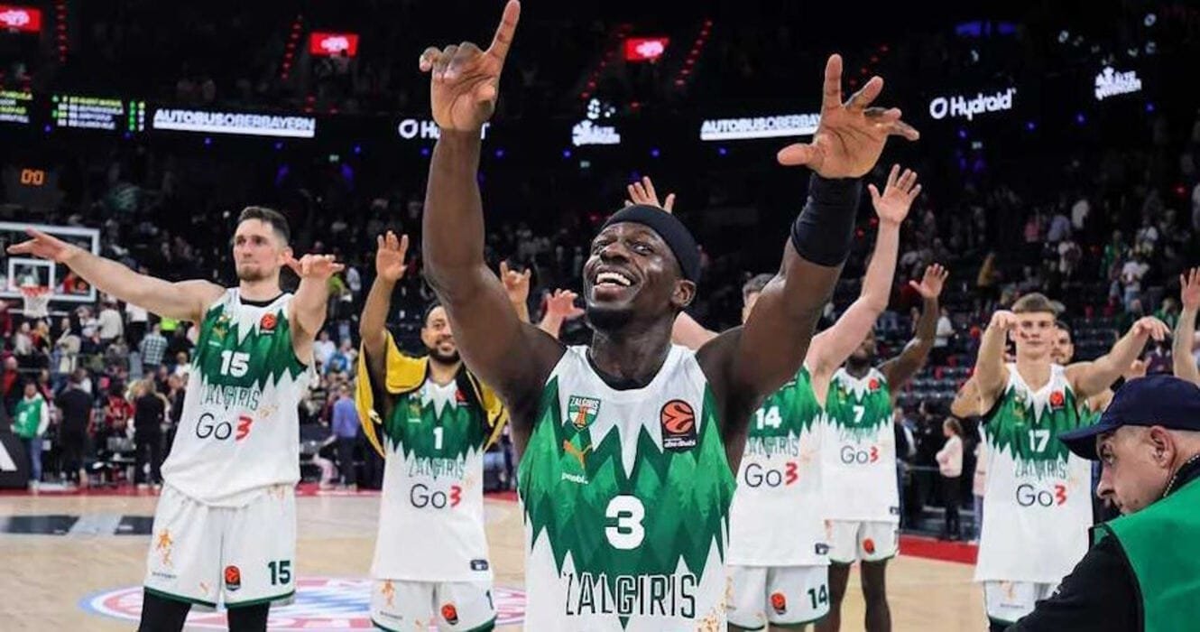 Zalgiris pasa el rodillo en su visita al Asvel (77-96)