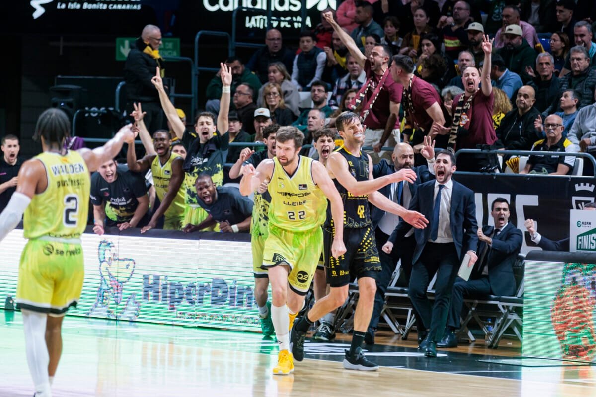 Hiopos Lleida suma un triunfo de prestigio en Tenerife (87-94)