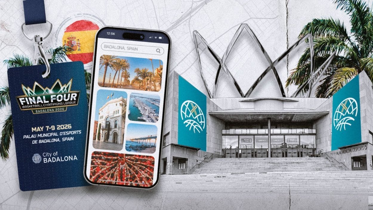 Badalona, sede de la Final Four de la Basketball Champions League