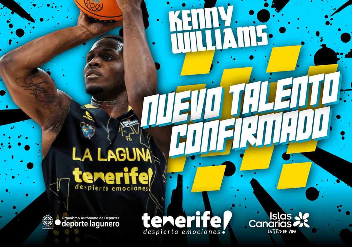 La Laguna Tenerife rechaza a Kenny Williams