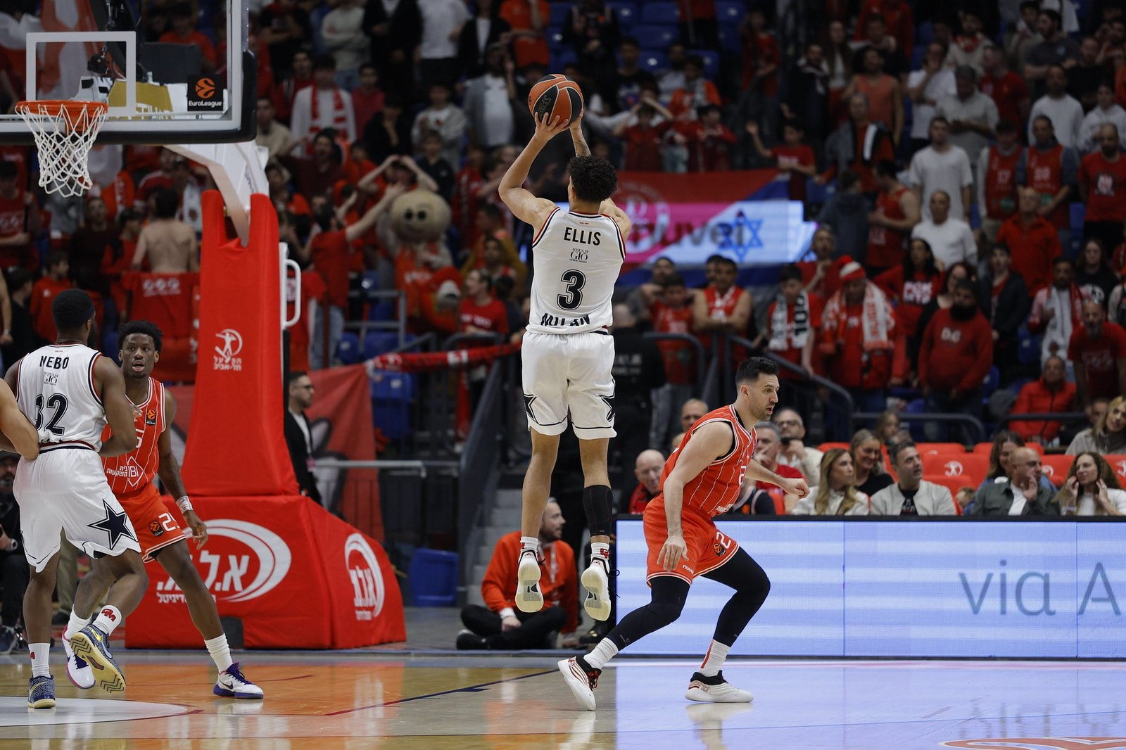 Hapoel recupera sensaciones ante EA7 Olimpia Milán (92-86)