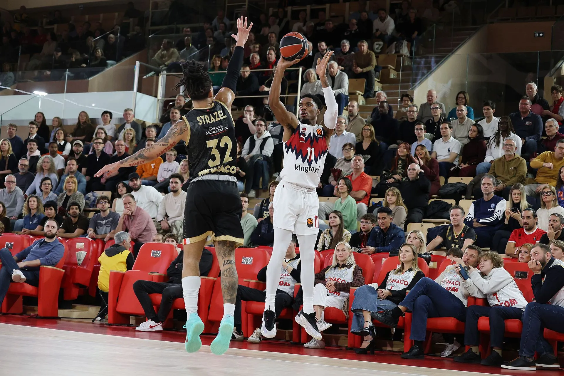 El talento del Monaco castiga al Baskonia en el último cuarto (102-92)