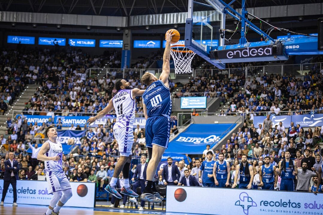 Remontada para creer: el Burgos tumba al Bilbao en un Coliseum en llamas (96-88)