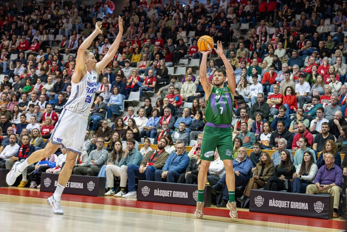 Unicaja Málaga fue demasiado equipo para Bàsquet Girona (83-90)