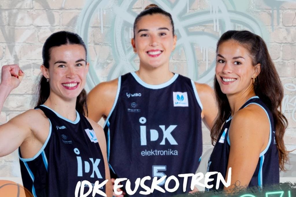 María Eraunzetamurgil, Irene Murua y Veronika Remenarova siguen con el IDK Euskotren