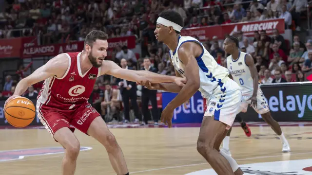 Valencia Basket deja contra las cuerdas a Casademont Zaragoza