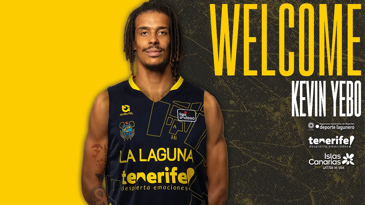 Tenerife refuerza su pintura con el alemán Kevin Yebo