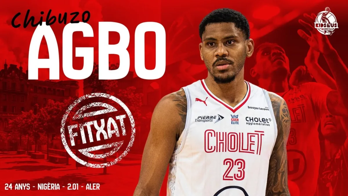 Chibuzo Agbo, alero confirmado por el nuevo Kids&Us Manresa