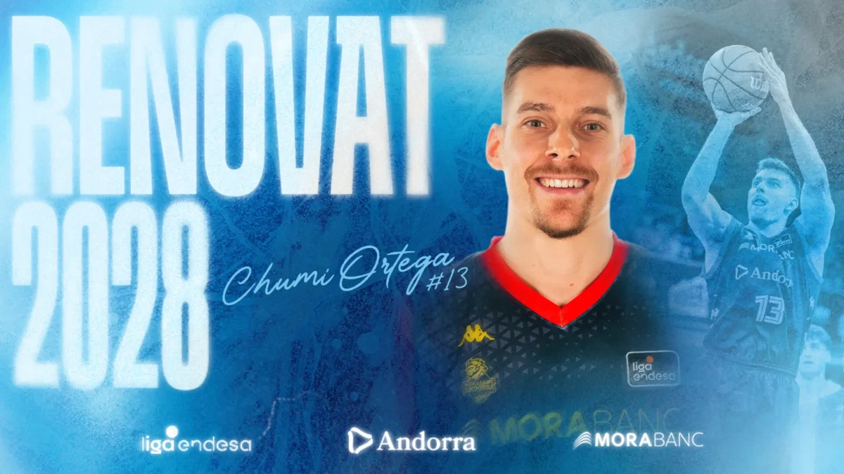 «Chumi» Ortega, primera piedra del MoraBanc Andorra 2026-2027