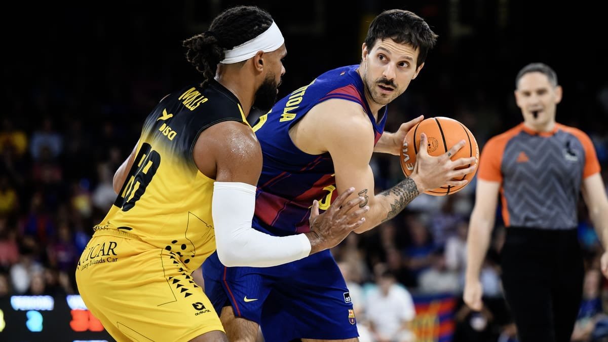 El Barça viaja a Tenerife con la final a tiro (97-89)