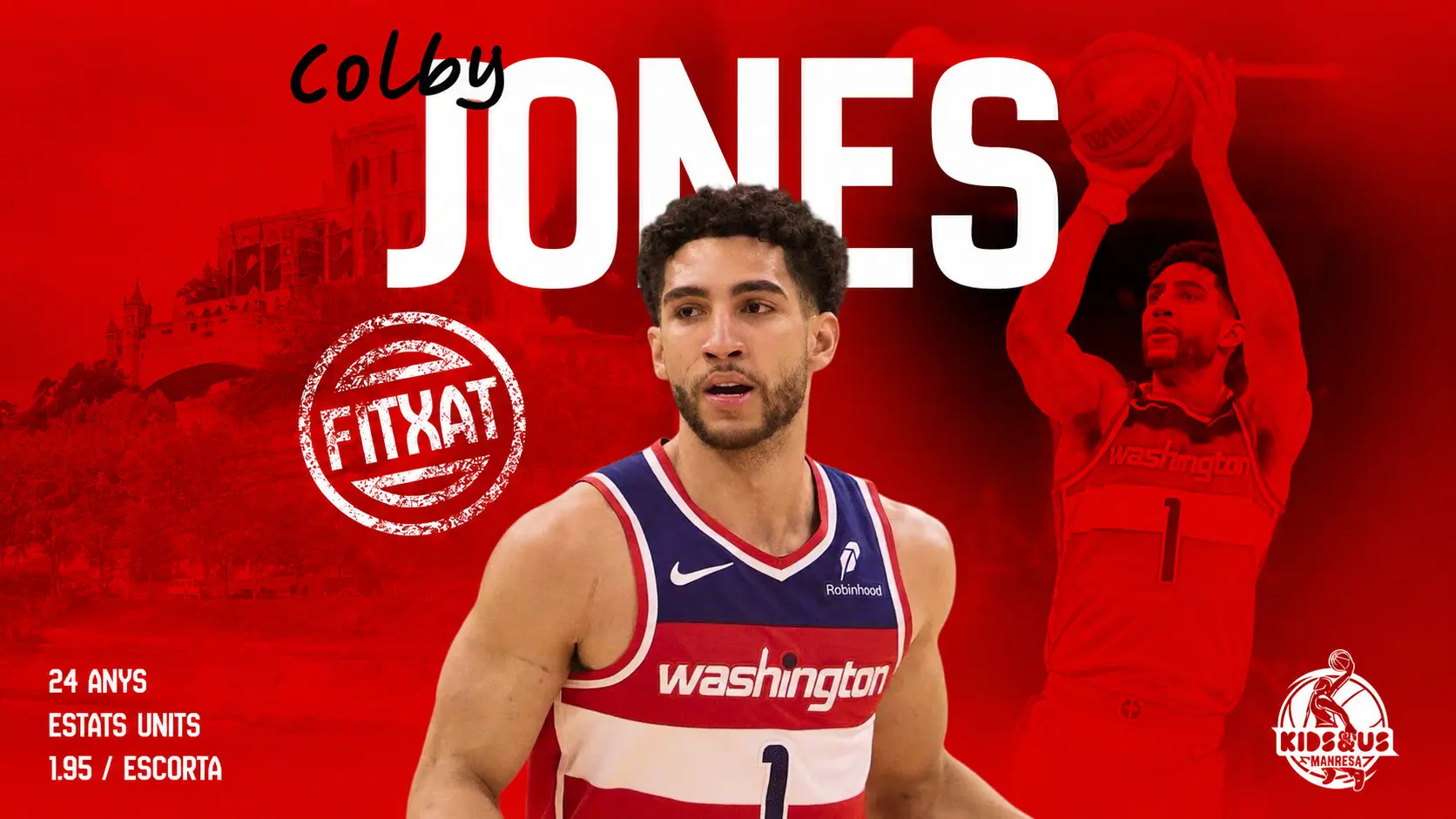 Manresa incorpora al anotador exterior americano Cobby Jones