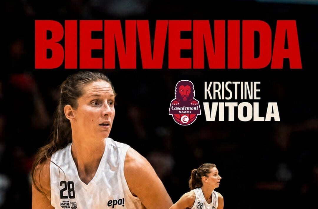 Casademont Zaragoza se hace con la veterana Kristine Vitola