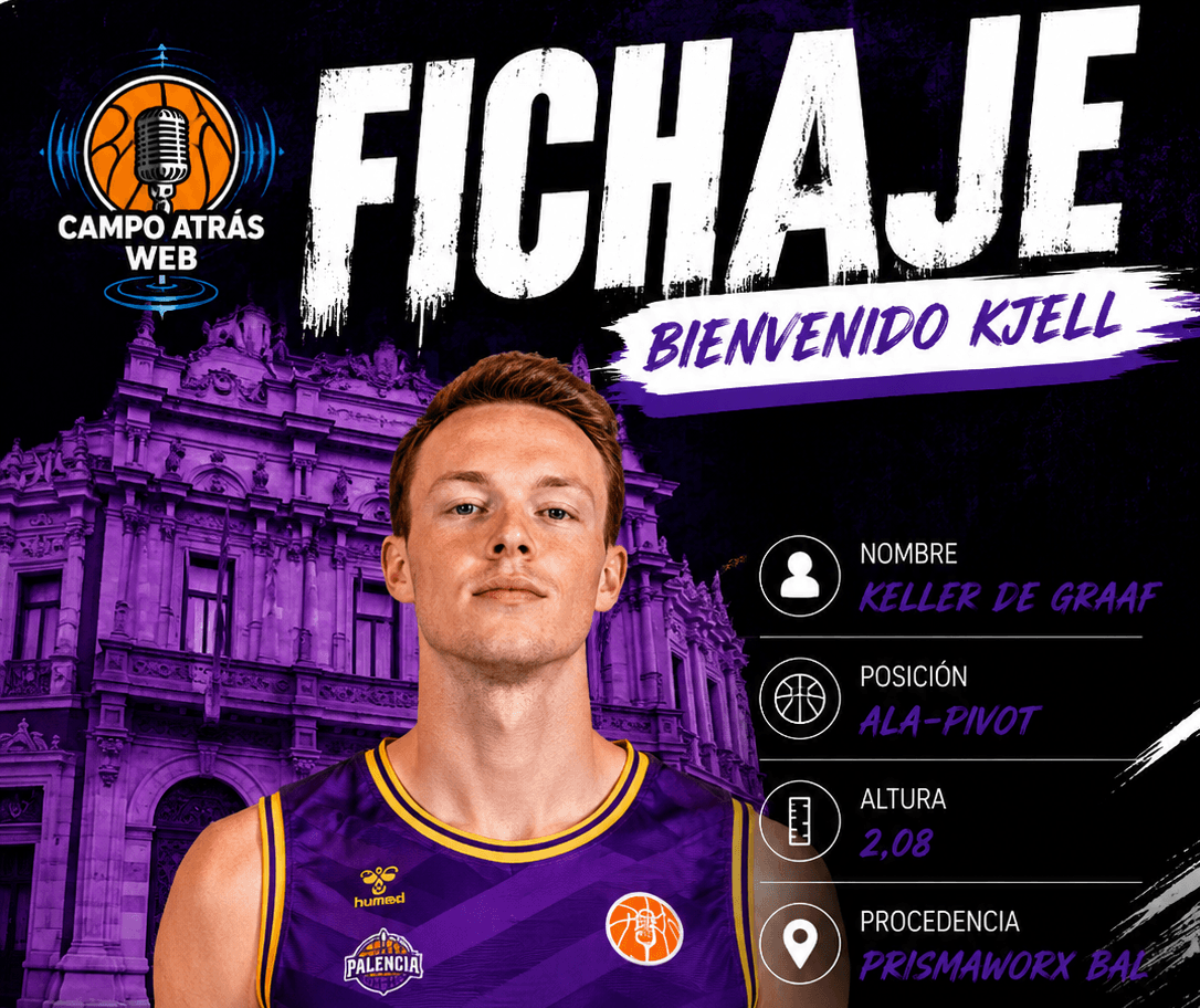 Kjell De Graaf, centímetros para Súper Agropal Palencia