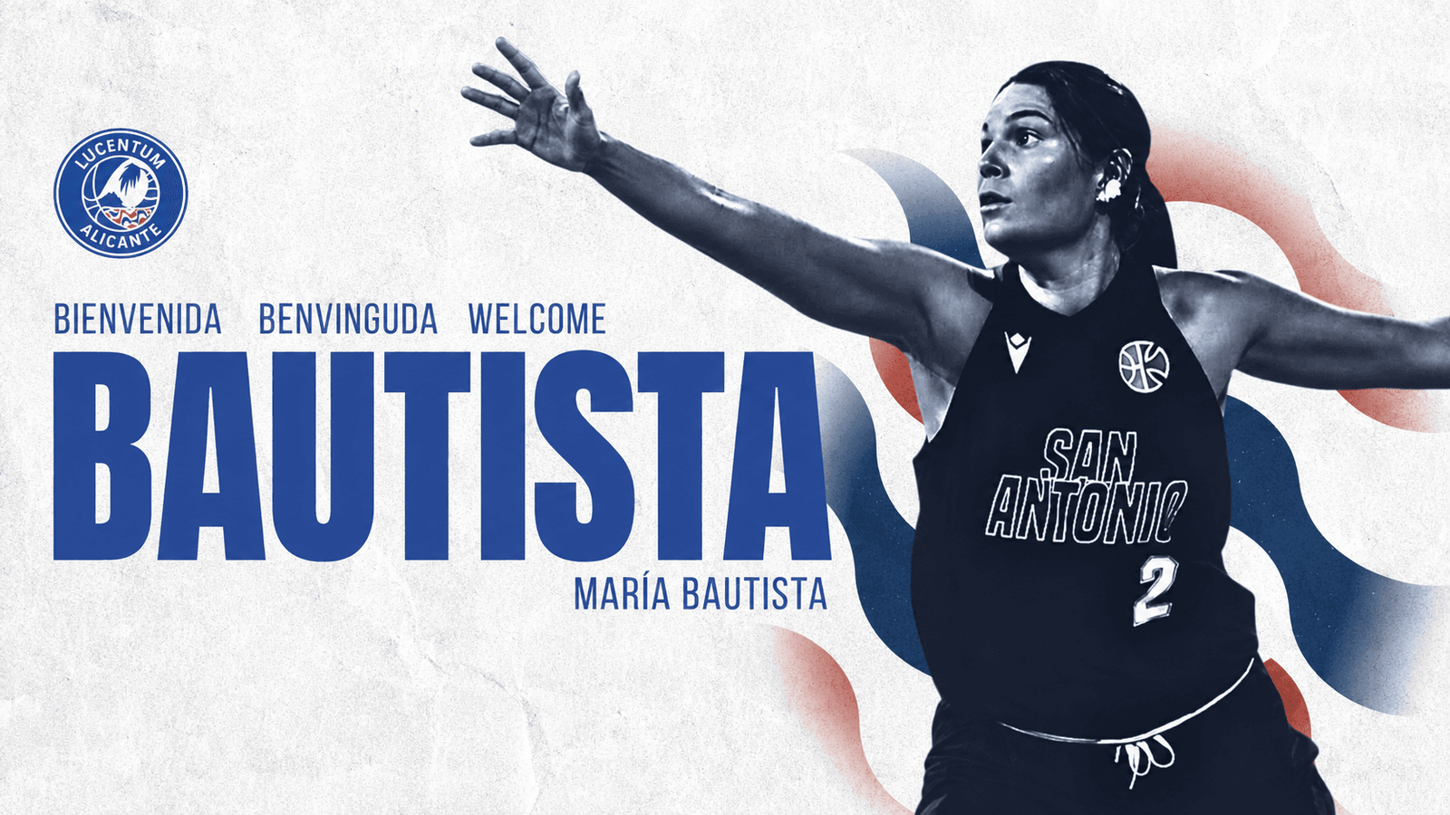 María Bautista regresa a Liga Femenina 2 de la mano del Lucentum