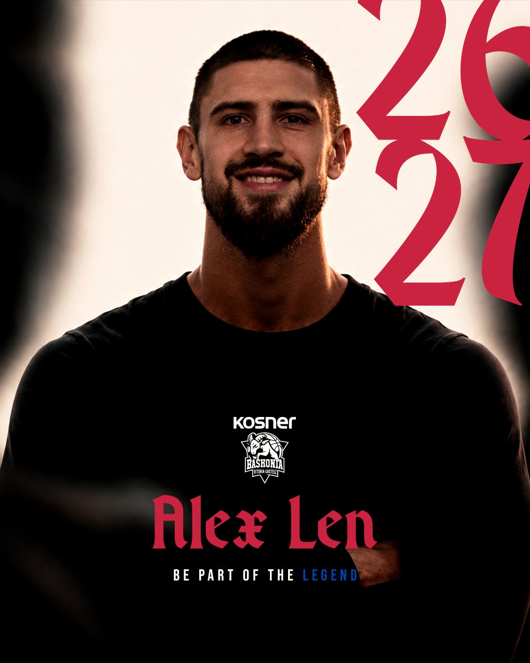 Baskonia refuerza su interior con el ucraniano Alex Len hasta 2028