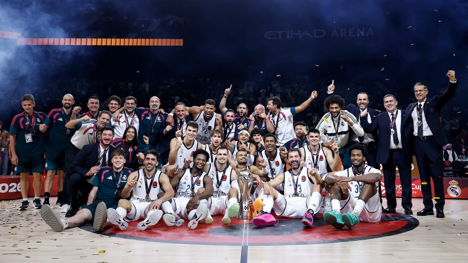Real Madrid campeón de la Euroleague SuperCup ante Oly (89-93)