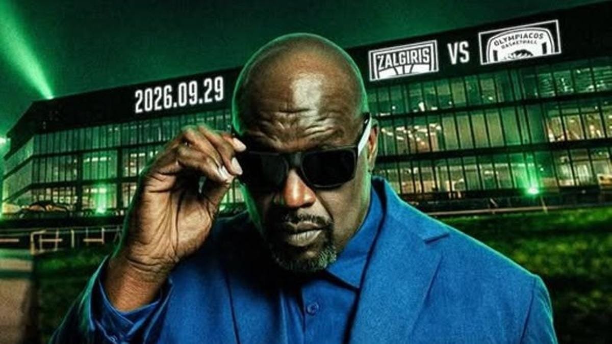 Shaquille O’Neal elogia al baloncesto europeo