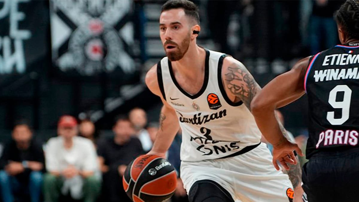 Vildoza «roba» una victoria para el Partizan en París.
